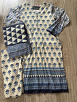 Sadabahaar Printed Cotton Lawn 3 pc suit LN736Q