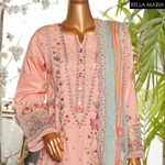 Sadabahaar Formal cotton 3 pc suit MFL106