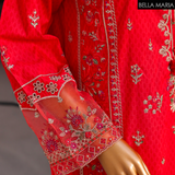 Sadabahaar Formal cotton 3 pc suit MFL110