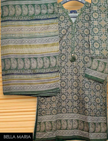 Sadabahaar Printed Cotton Lawn 3 pc suit LN736W