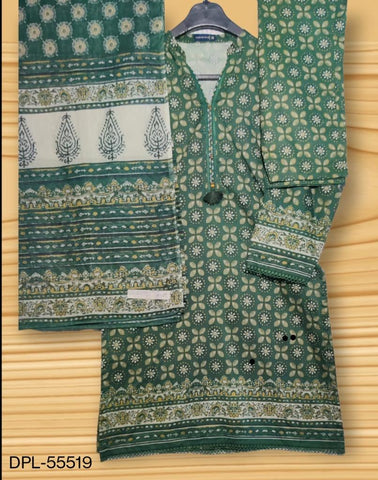 Sadabahaar Printed Cotton Lawn 3 pc suit LN736V