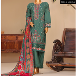 Sadabahaar Embroidered Lawn 3 pc suit LN793