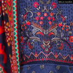 Sadabahaar Embroidered Lawn 3 pc suit LN794