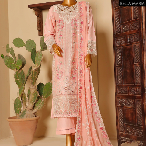 Sadabahaar Formal cotton 3 pc suit MFL118