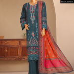 Sadabahaar Embroidered Lawn 3 pc suit LN790