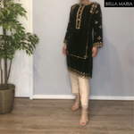 Sadabahar Velvet kurti B