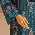 Sadabahaar Embroidered Lawn 3 pc suit LN790