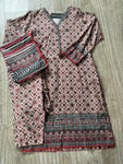 Sadabahaar Printed Cotton Lawn 3 pc suit LN736S