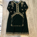 Sadabahar Velvet kurti B