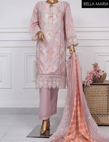 Sadabahaar Embroidered Lawn 3 pc suit LN256