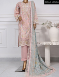 Sadabahaar Embroidered Lawn 3 pc suit LN252