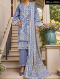 Sadabahaar Embroidered Lawn 3 pc suit LN255