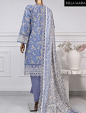 Sadabahaar Embroidered Lawn 3 pc suit LN255