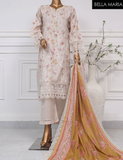 Sadabahaar Embroidered Lawn 3 pc suit LN253