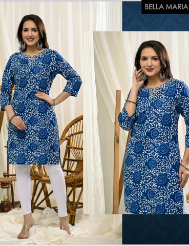 Casual Cotton Kurti SIJ056