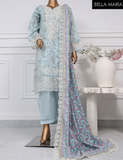 Sadabahaar Embroidered Lawn 3 pc suit LN257