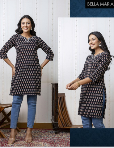 Casual Cotton Kurti SIJ061B