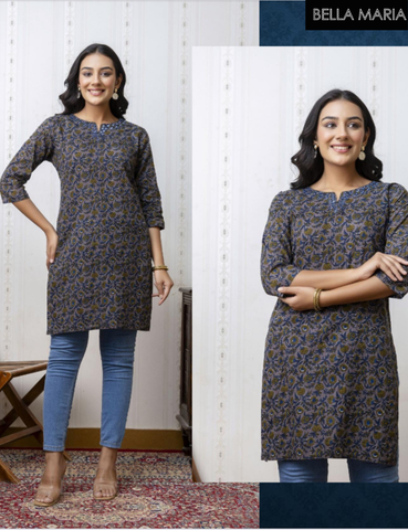 Casual Cotton Kurti SIJ061D