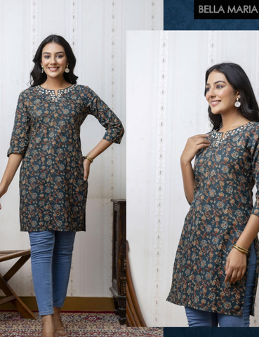 Casual Cotton Kurti SIJ061F