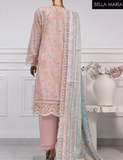 Sadabahaar Embroidered Lawn 3 pc suit LN252