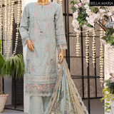 Sadabahaar Formal cotton 3 pc suit MFL108