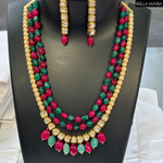 Real Kundan Necklace Set #3