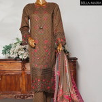 Sadabahaar Formal cotton 3 pc suit MFL109