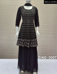 Formal Aline Gharara Suit TLM3007