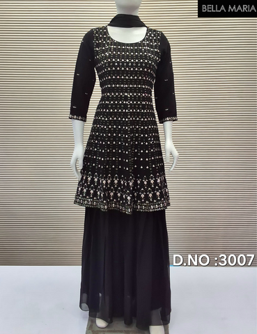 Formal Aline Gharara Suit TLM3007