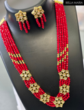 Real Kundan Necklace Set #2