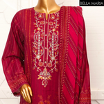 Sadabahaar Embroidered Lawn 3 pc suit LN773