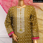 Sadabahaar Bandhani Lawn 3 pc suit LN781