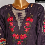 Sadabahaar Formal cotton 3 pc suit MFL107