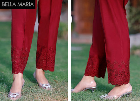 Embroidered trouser #03