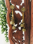 Peacock String of jhumkas