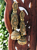 Long Jhumka with Sahara