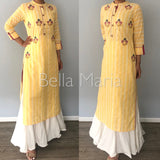 Floral Embroidered kurta #2