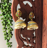 Colourful big jhumka